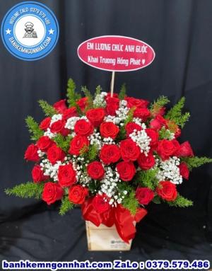 Giỏ Hoa Tươi 52